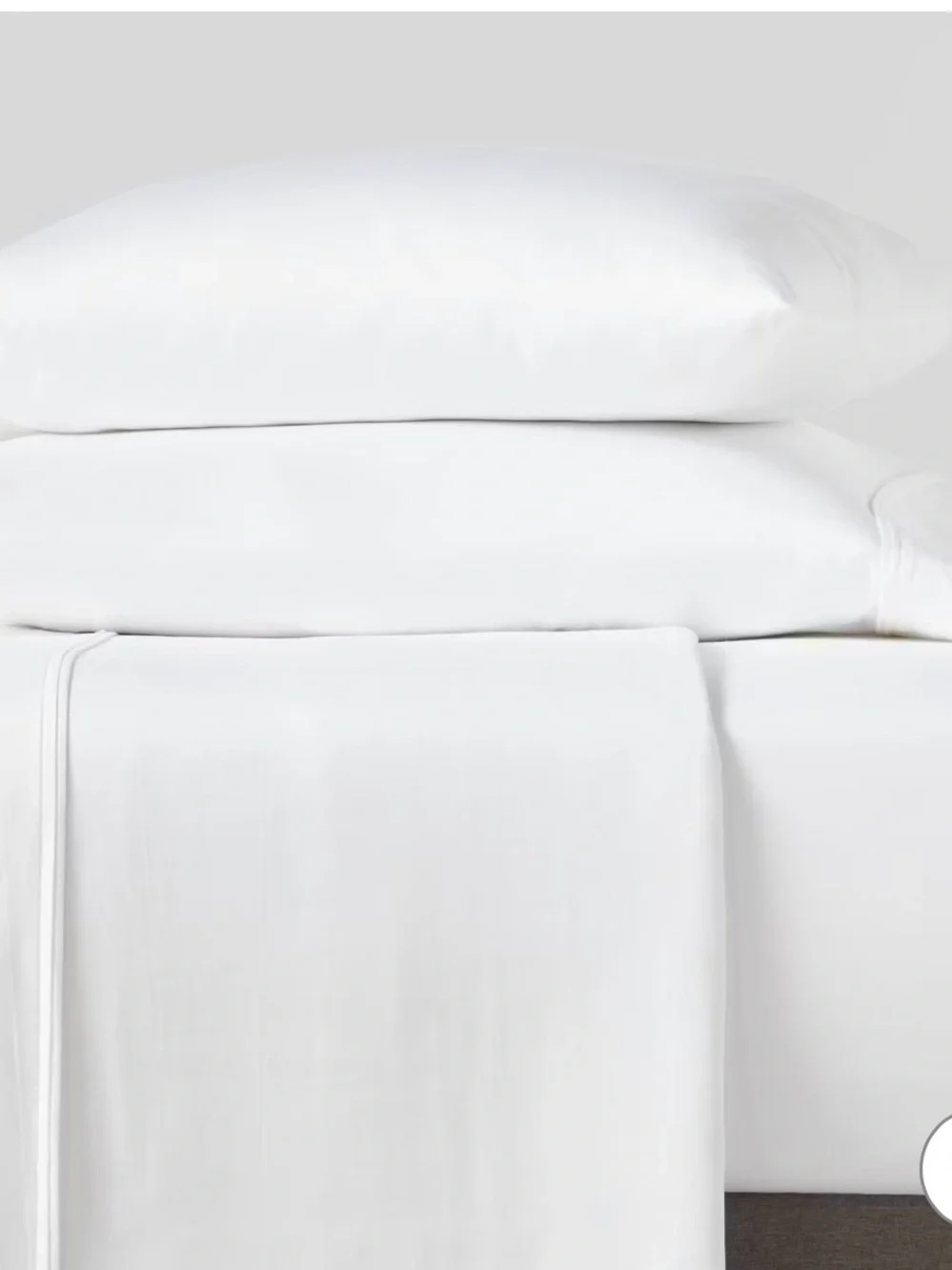 Threshold 400 Thread Count Twin/Twin XL Sheet Set – White | 100% Cotton